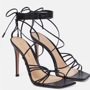 Gianvito Rossi strappy leather 105 heels sandals size 39